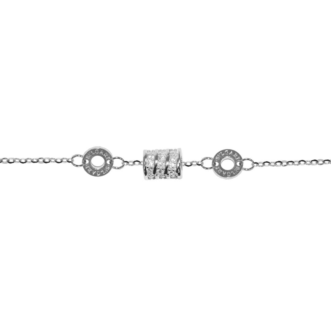 Cable Chain Charm Bracelet, 925 Sterling Silver, 7.5", 1 Pc