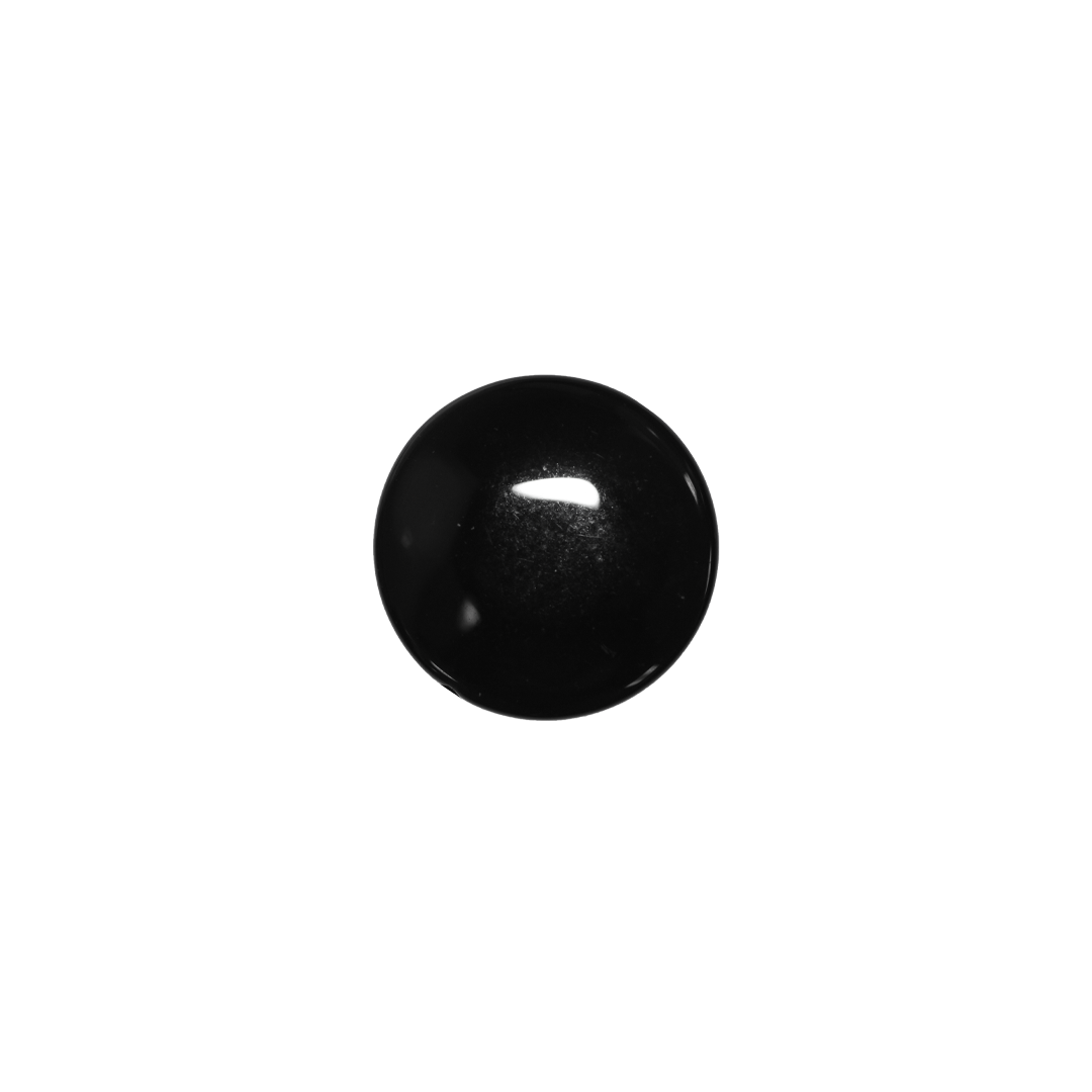 Black Agate, Flat Round, Approx 25mm, Semi-Precious Stone, Sold Per pkg of 2