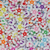 Plastic Beads Bulk Bag, Flower, Assorted Colours, 10mm x 6.5mm, Sold Per pkg of Approx 600