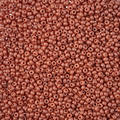 10/0 -Czech Seed Beads PermaLux Dyed Chalk Light Brown