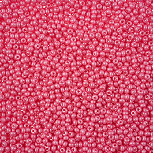 10/0 -Czech Seed Beads PermaLux Dyed Chalk Light Pink