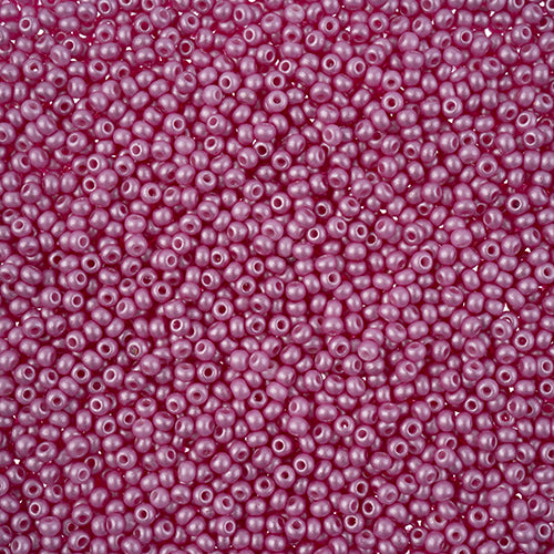 10/0 -Czech Seed Beads PermaLux Dyed Chalk Violet