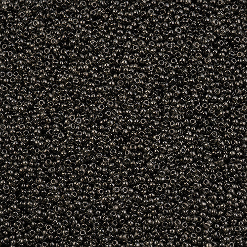Czech Seed Bead 11/0 Crystal Luster Grey (127)