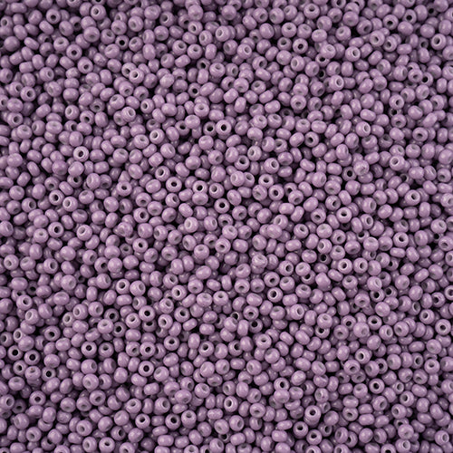 Czech Seed Beads - Czech 11/0 - Orchid Chalk Dyed Solgel