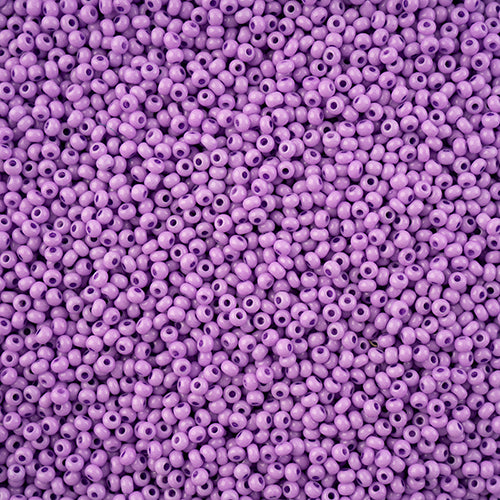 Czech Seed Beads - Czech 11/0 - Grape Chalk Dyed Solgel