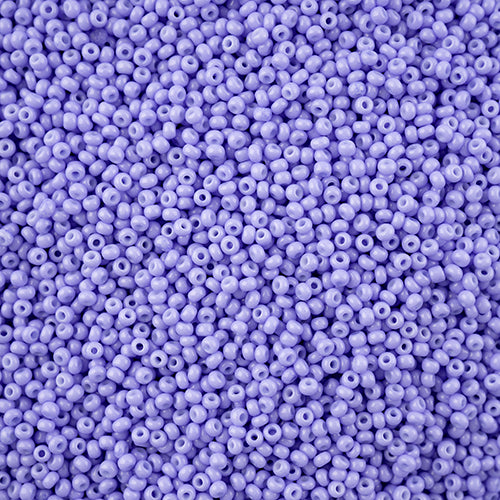 Czech Seed Beads - Czech 11/0 - Purple Chalk Dyed Solgel