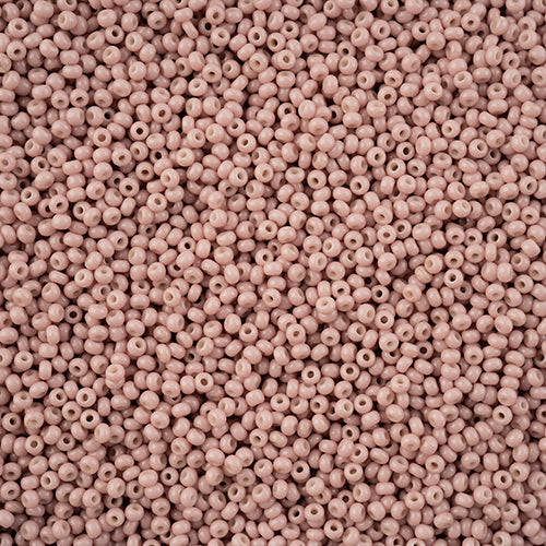 Czech Seed Beads - Czech 11/0 - Brown Chalk Dyed Solgel