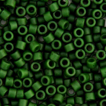 Miyuki Delica 11/0 5.2g Vial Green Jade Opaque Matte-Dyed-0797v