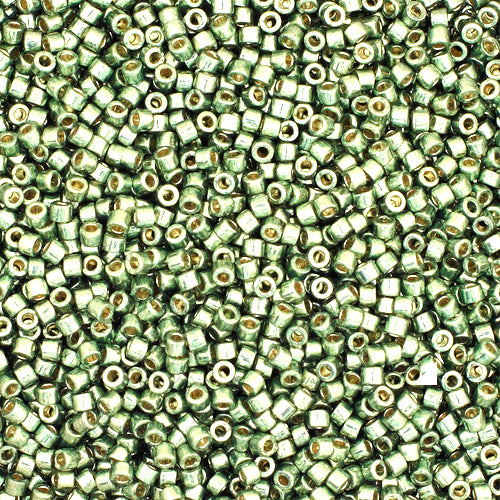 Miyuki Delica 11/0 5.2g Vial Duracoat Galvanized Sea Green-1845V