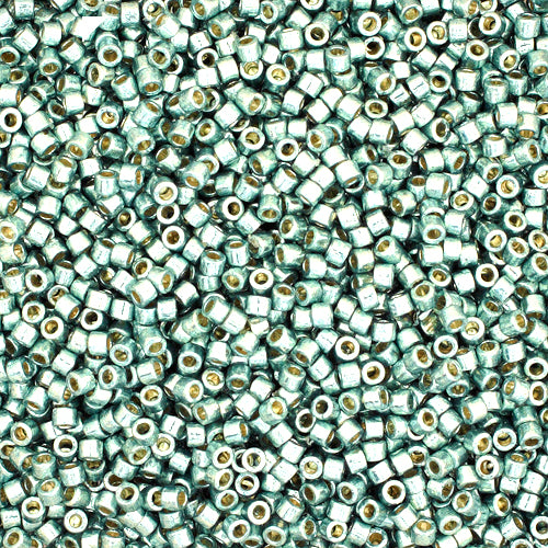 Miyuki Delica 11/0 5.2g Vial Duracoat Galvanized Dark Sea Foam-1846V