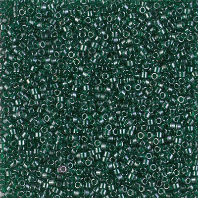 Miyuki Delica 11/0 5.2g Vial Emerald Transparent Luster-1894