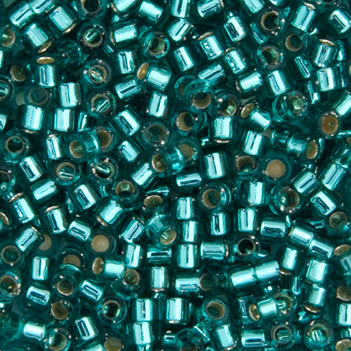 Miyuki Delica 11/0 5.2g Vial Teal Caribbean S/L-1208v