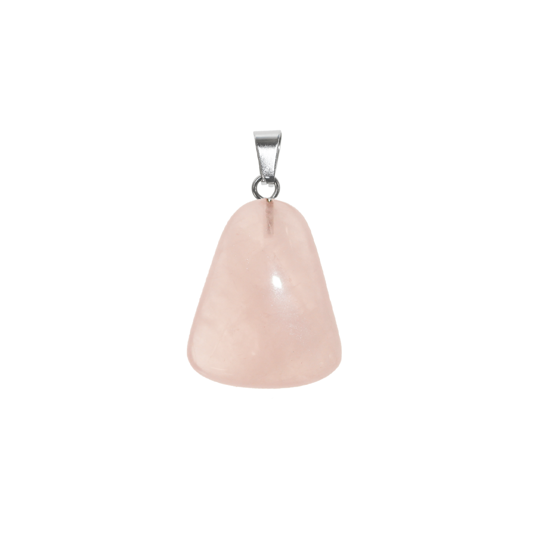 Trapezoid Stone Pendant, Semi-Precious Stones, 21mm x 17mm, Sold Per pkg of 1, Available in Multiple Gemstones