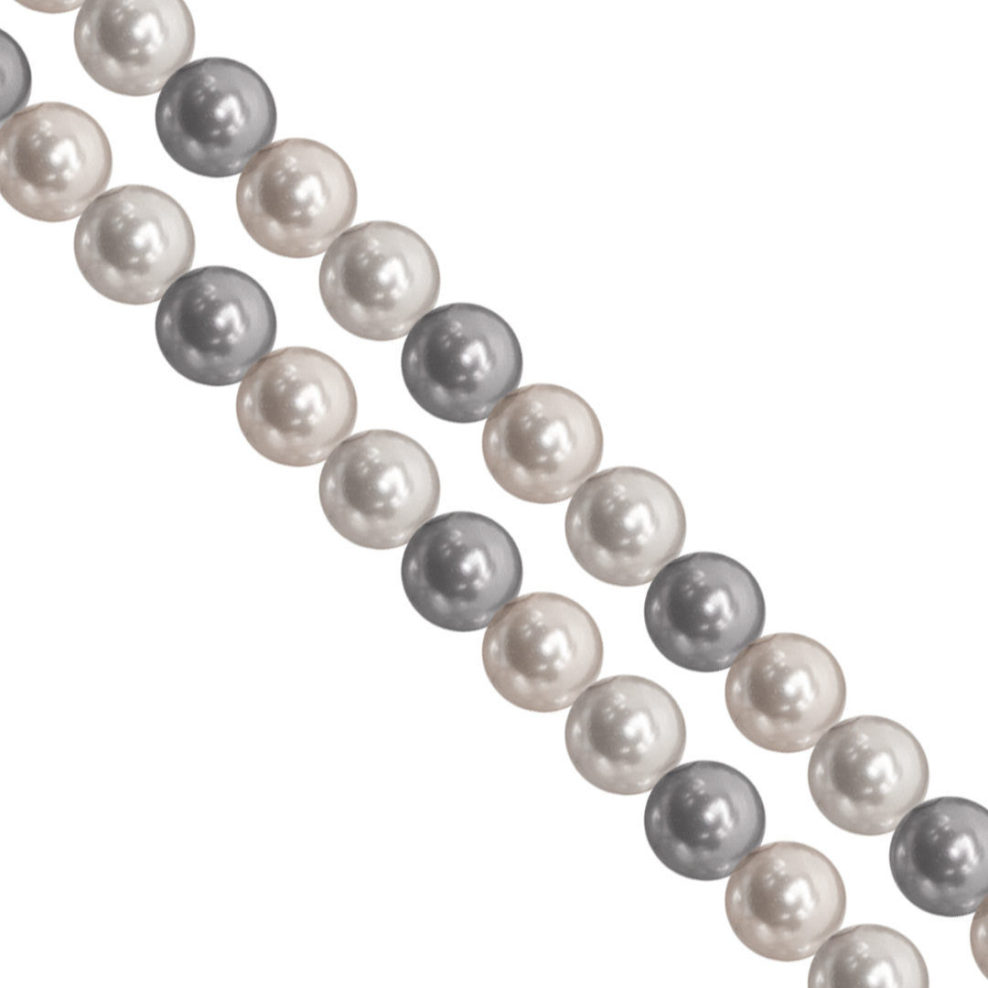 Shell Pearls, 14mm, Approx 25 pcs per strand, Available in Multiple Colours