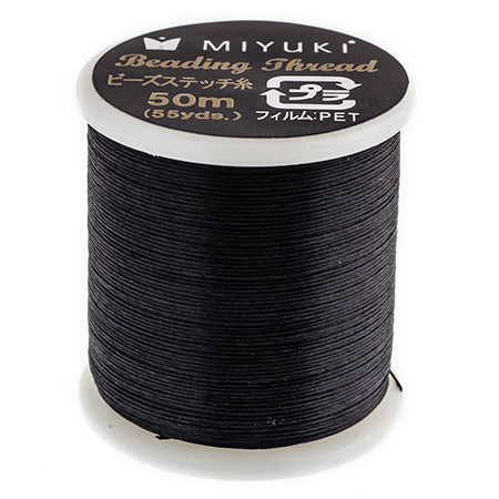 Miyuki Nylon Beading Thread B, ~ 50 meters, Available in Multiple Colours