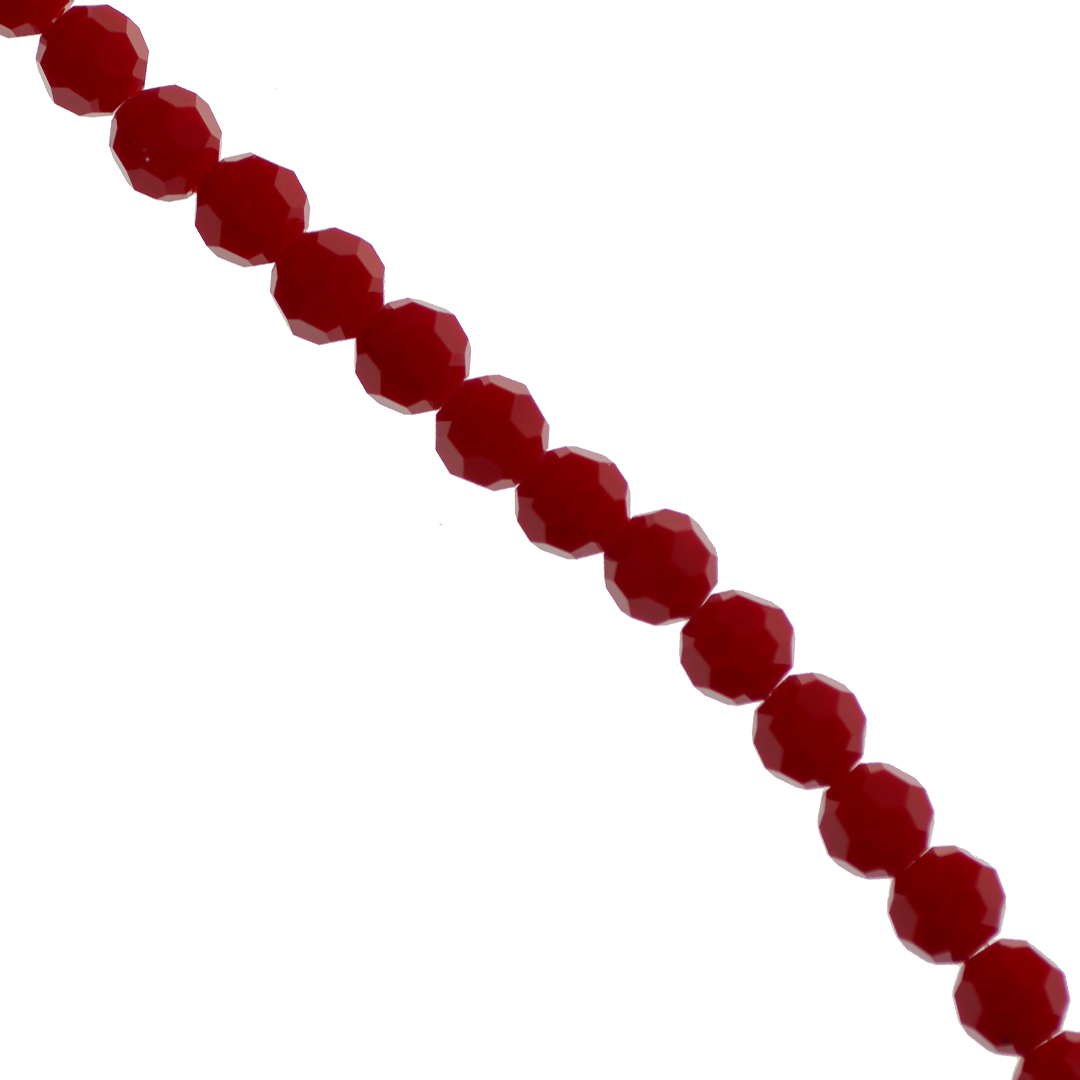 Glass Crystal Beads, Round, 4mm Approx 85 pcs per strand, Available in Multiple Colours