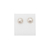 Earrings, Freshwater Pearl Studs, Ivory, Sold per pkg of 1 pair, Available in Multiple Sizes