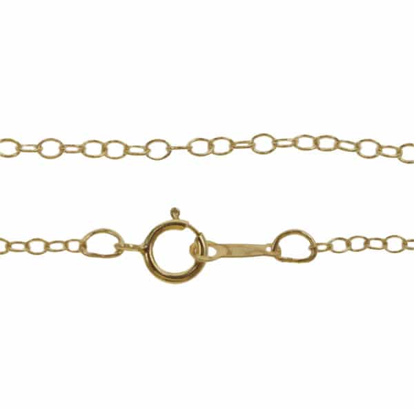 Chain, Cable Chain, 14KT Gold Filled, Available in Multiple Sizes, 1 pc