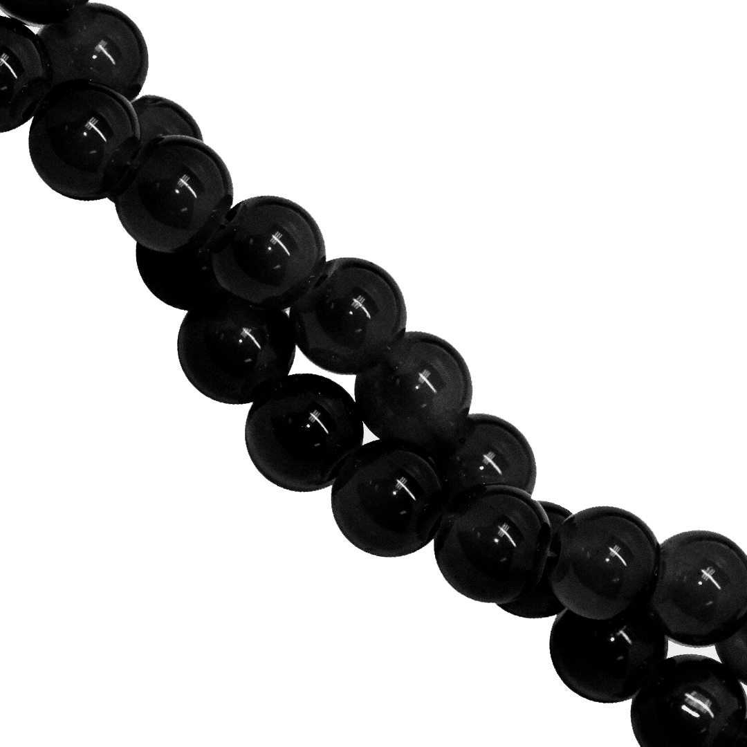 Glass Beads, 8mm, Approx 95 pcs per strand, Available in Multiple Colours