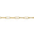 Chain, Paperclip Chain, 14KT Gold Filled, Available in Multiple Sizes, 1 pc