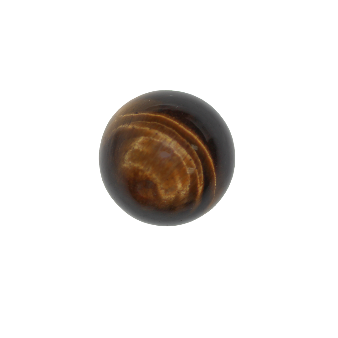 Tiger Eye, Sphere, Semi-Precious Stone, 18mm, Sold Per pkg of 2