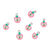 Polymer Clay Charm, Approx 12-14mm x 8-10mm, Sold Per pkg of 12, Available in Multiple Styles