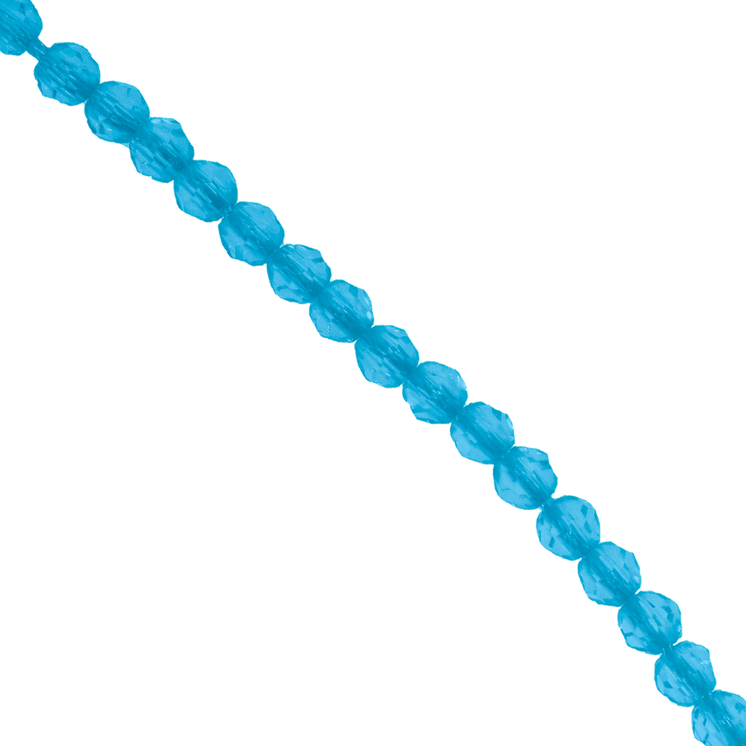 Glass Crystal Beads, Faceted, Round, 2mm, Approx 170 pcs per strand, Available in Multiple Colours