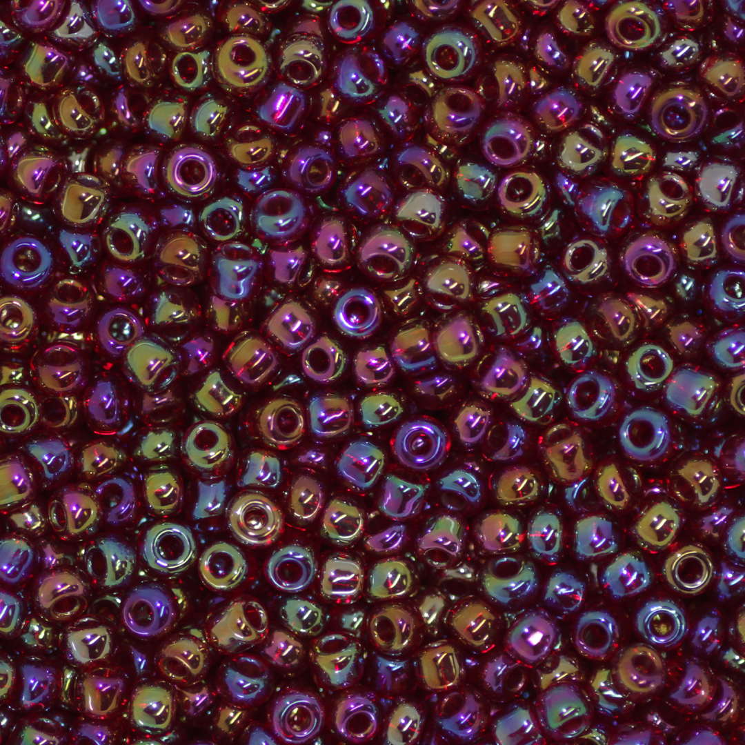 Seed Bead Bulk Bags - Transparent Luster - 6/0 - Approx 448g/6,000pcs - Available in Multiple Colours