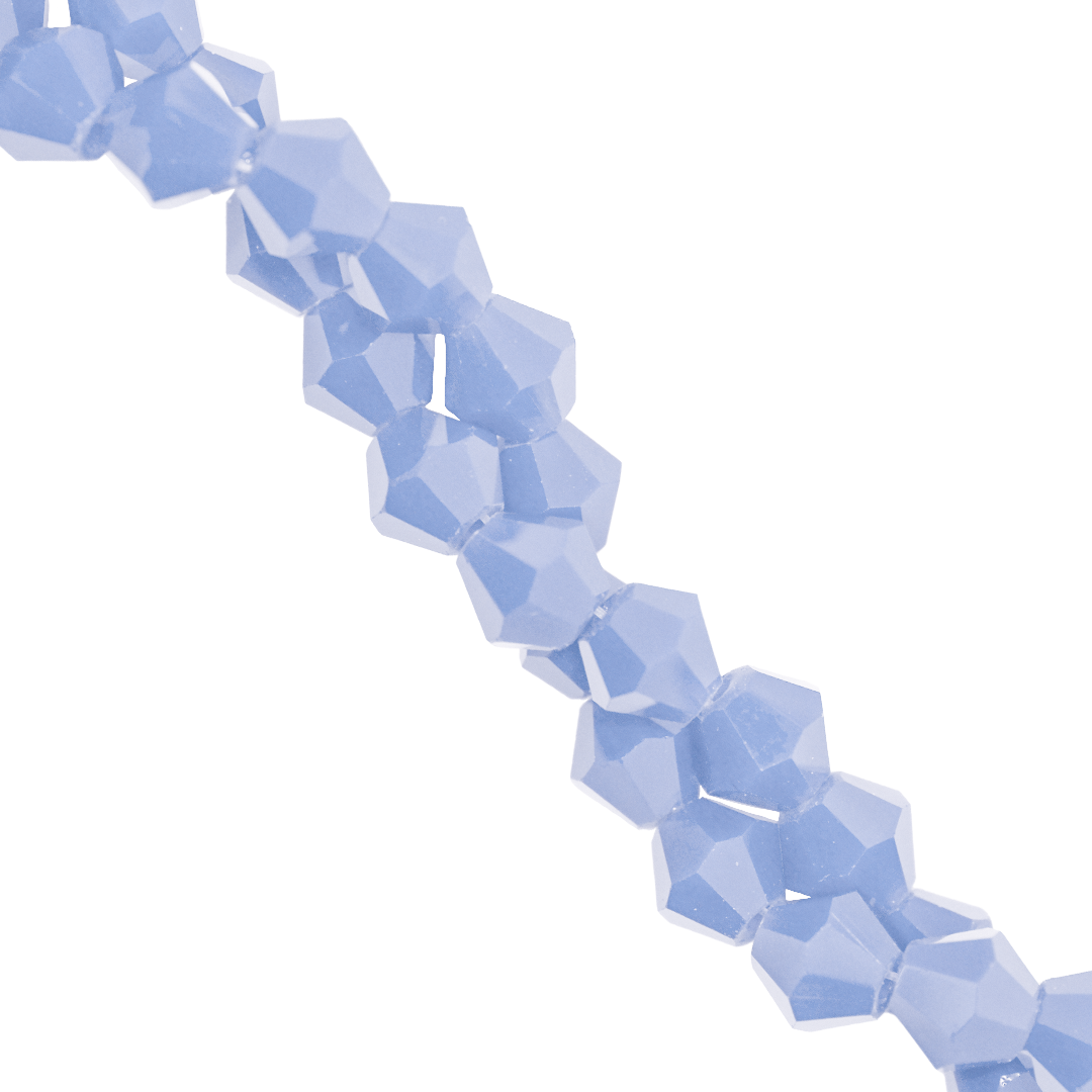 Glass Crystal Beads, Bicone, Faceted, 4mm, Approx 80 pcs per strand, Available in Multiple Colours