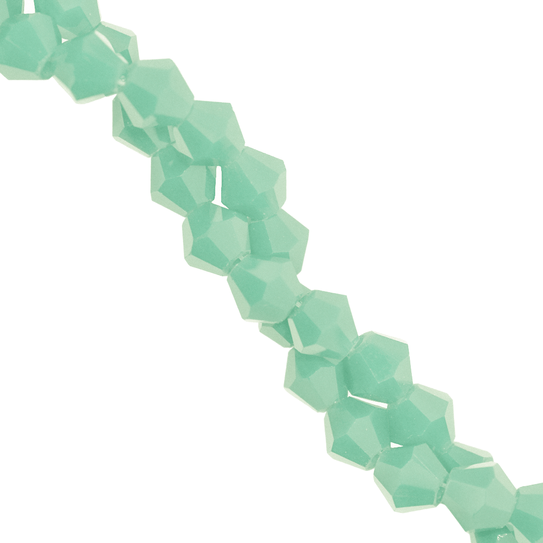 Glass Crystal Beads, Bicone, Faceted, 4mm, Approx 80 pcs per strand, Available in Multiple Colours