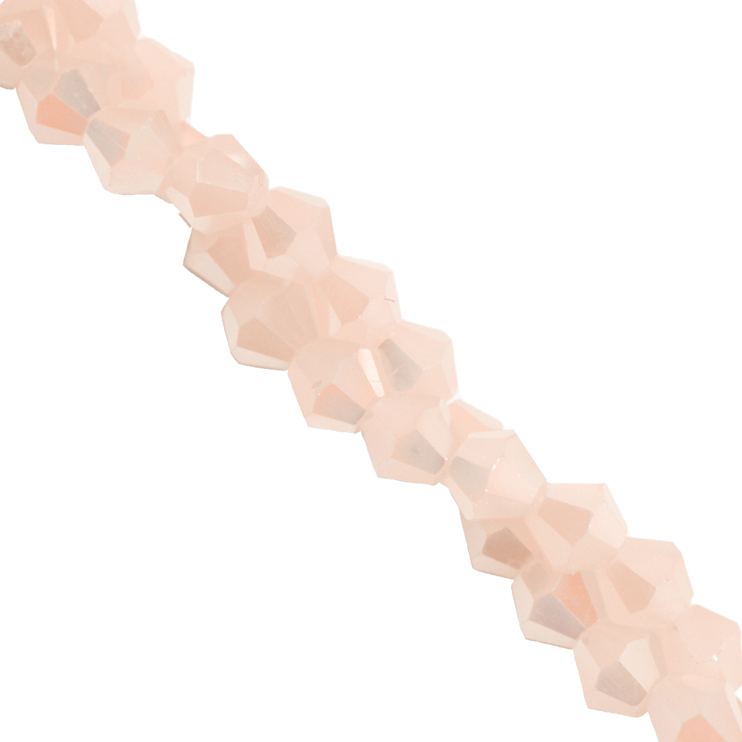 Glass Crystal Beads, Bicone, Faceted, 4mm, Approx 80 pcs per strand, Available in Multiple Colours