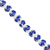 Porcelain Beads, Round, Floral, 10mm, White, Approx 22 pcs per strand, Available in Multiple Colours
