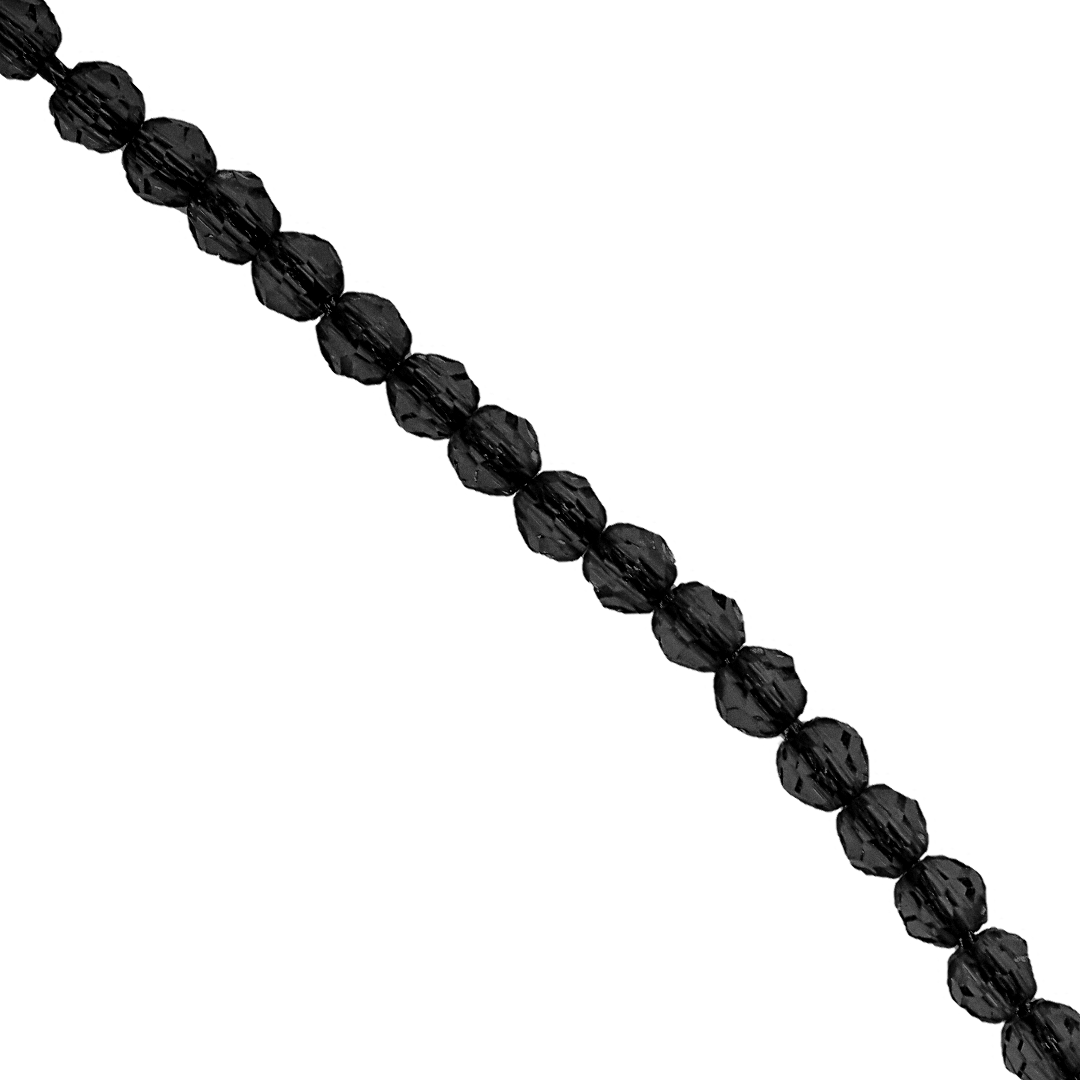 Glass Crystal Beads, Faceted, Round, 2mm, Approx 170 pcs per strand, Available in Multiple Colours