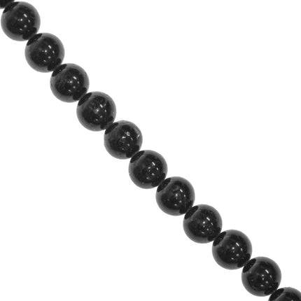 Onyx, Semi-Precious Stone, 12mm, 30 pcs per strand