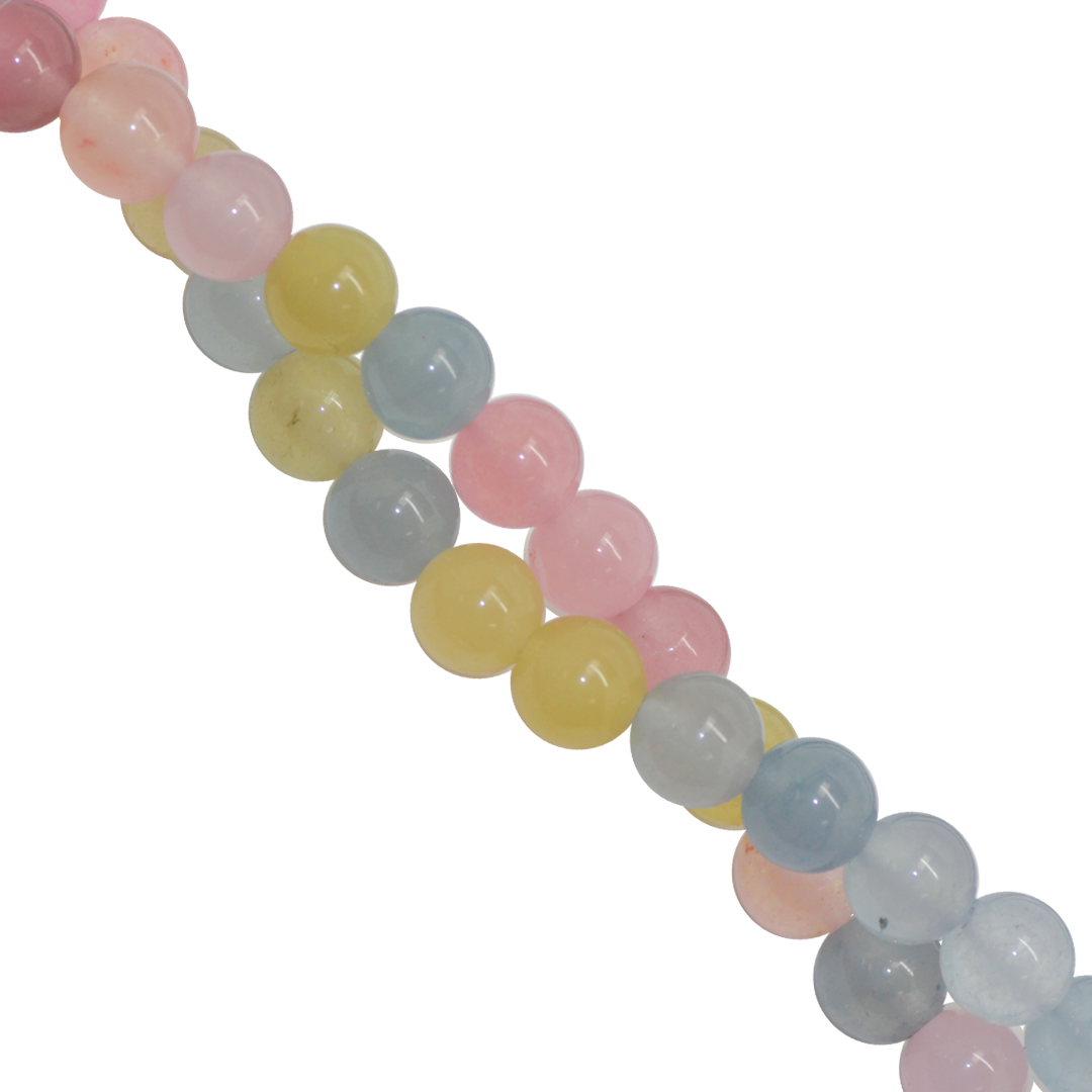Jade, Dyed, Semi-Precious Stone, 8mm, Available in Multiple Colours