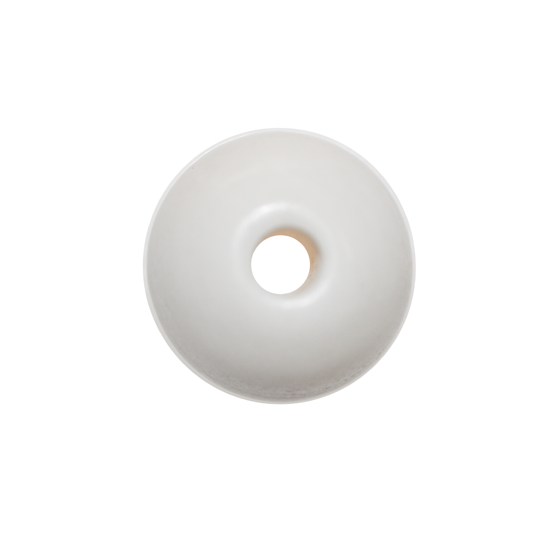 Bone Beads, Rondelle, Ivory, Sold Per pkg of 4, Available in Multiple Sizes