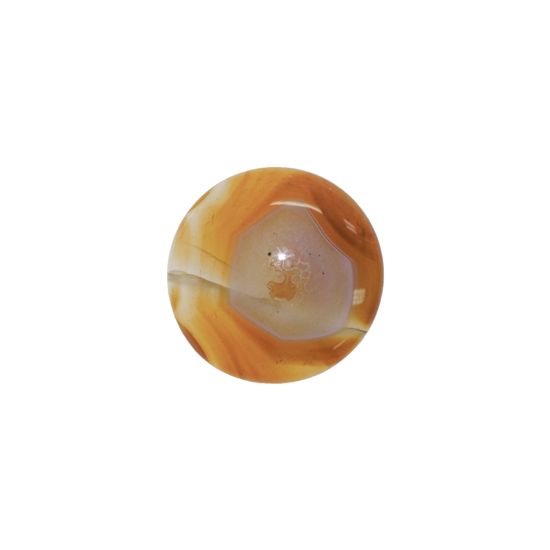 Round Cabachons Gemstones, Flat-Back, 25mm x 25mm, Available in Multiple Gemstones, Sold Per pkg of 2