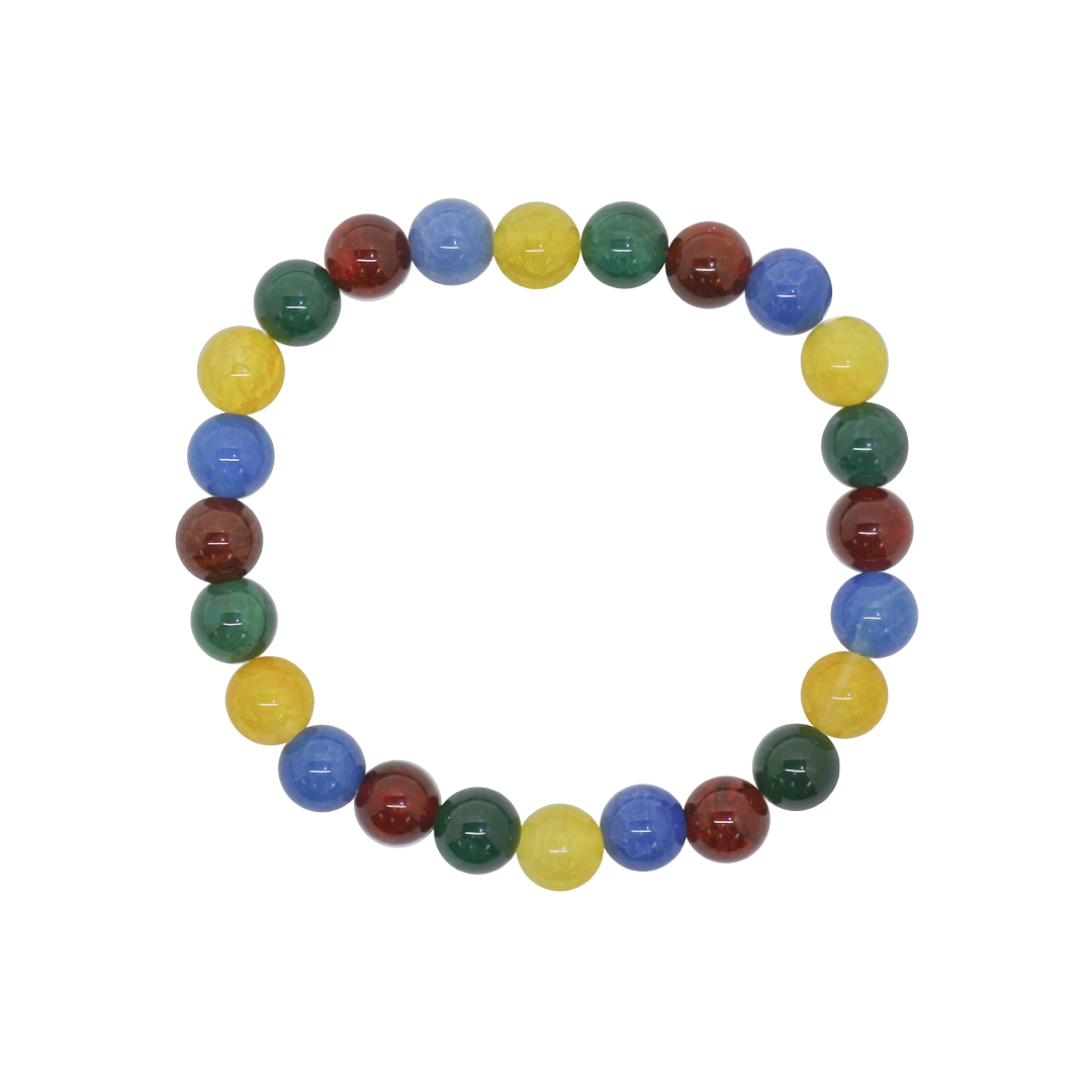 Gemstone Bracelet, 8mm & 6mm, Available in Multiple Gemstones, 1 pc