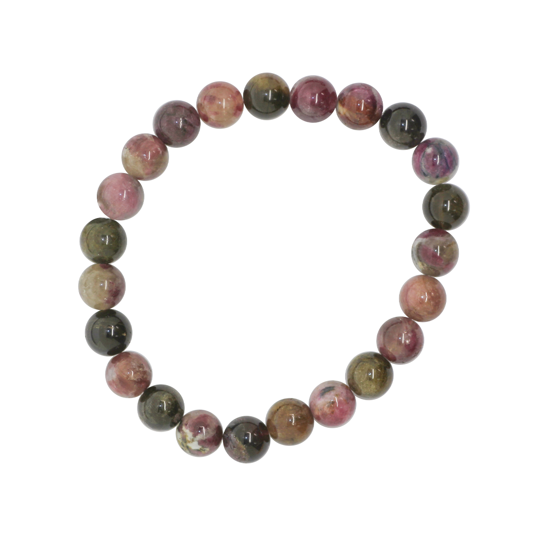 Gemstone Bracelet, 8mm & 6mm, Available in Multiple Gemstones, 1 pc