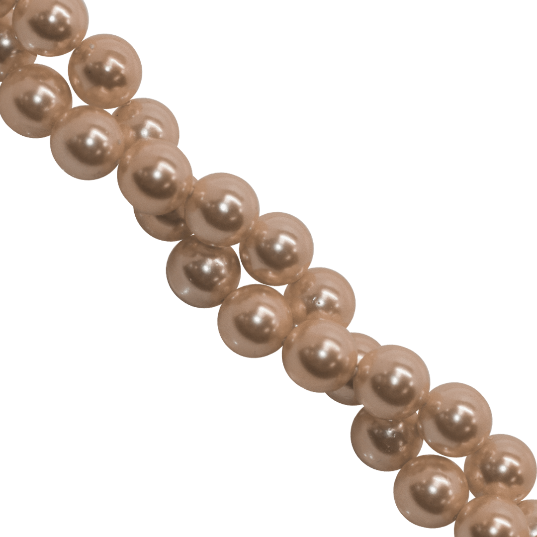 Shell Pearls, Bronze, Available in Various Sizes