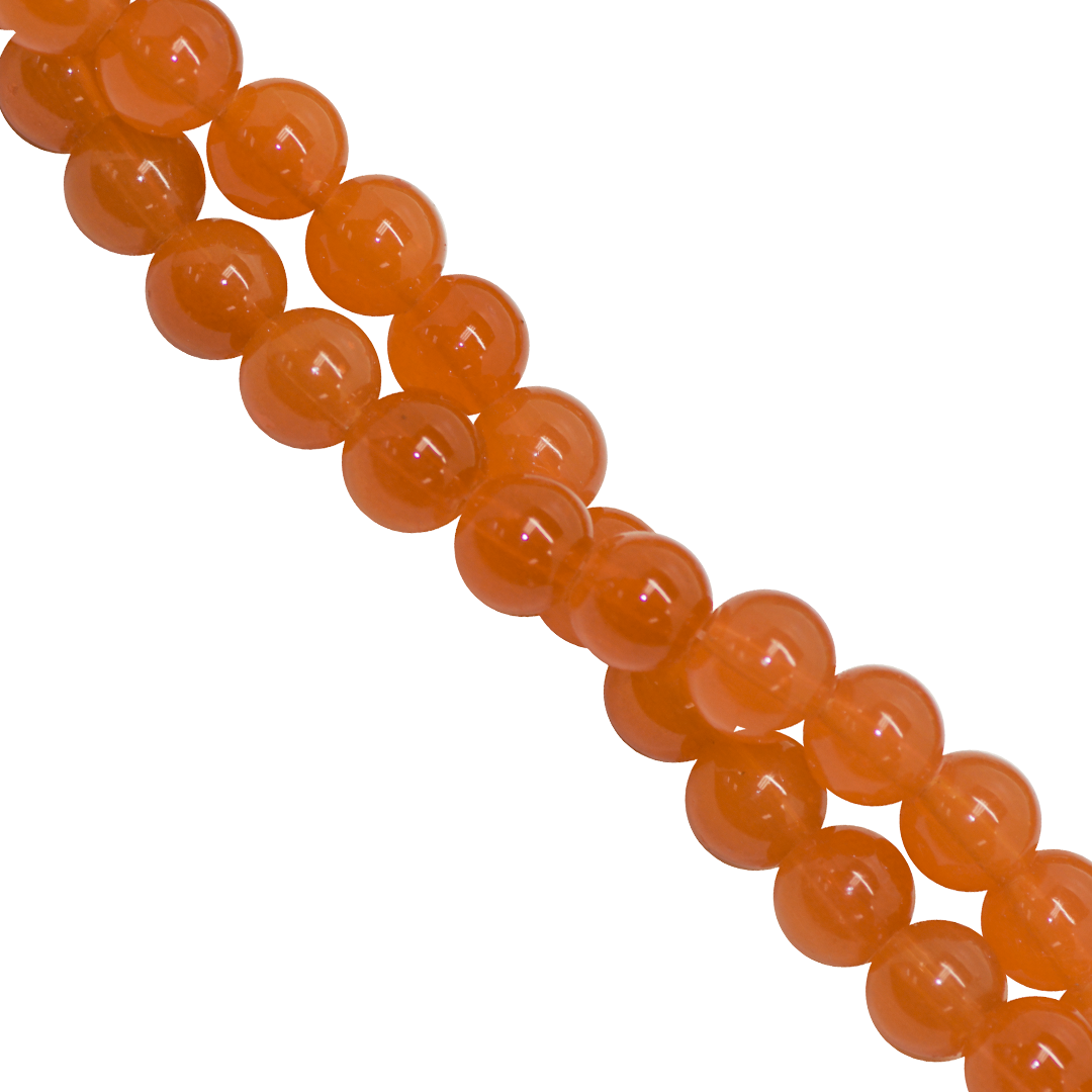 Glass Beads, 8mm, Approx 95 pcs per strand, Available in Multiple Colours