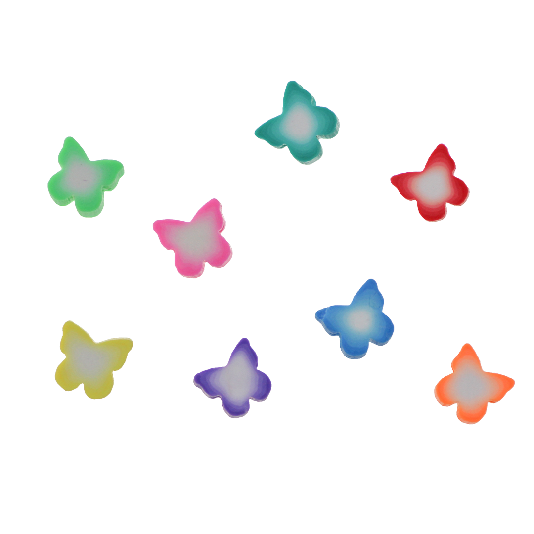 Polymer Clay Beads, Approx 8-10mm, Available in Multiple Styles