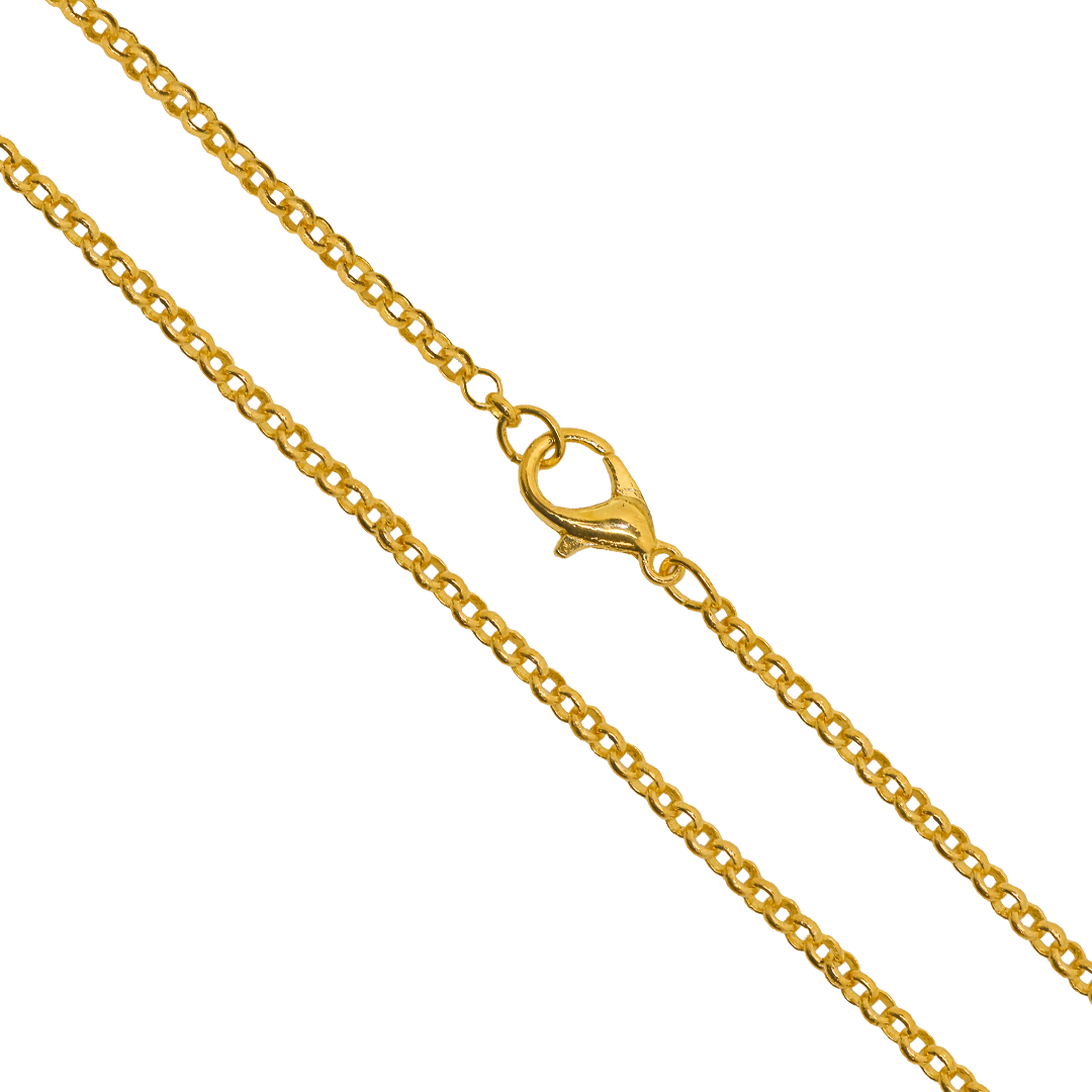 Chains, Cable, Alloy, 24 inches, Sold Per pkg of 12, Available in 4 Colours