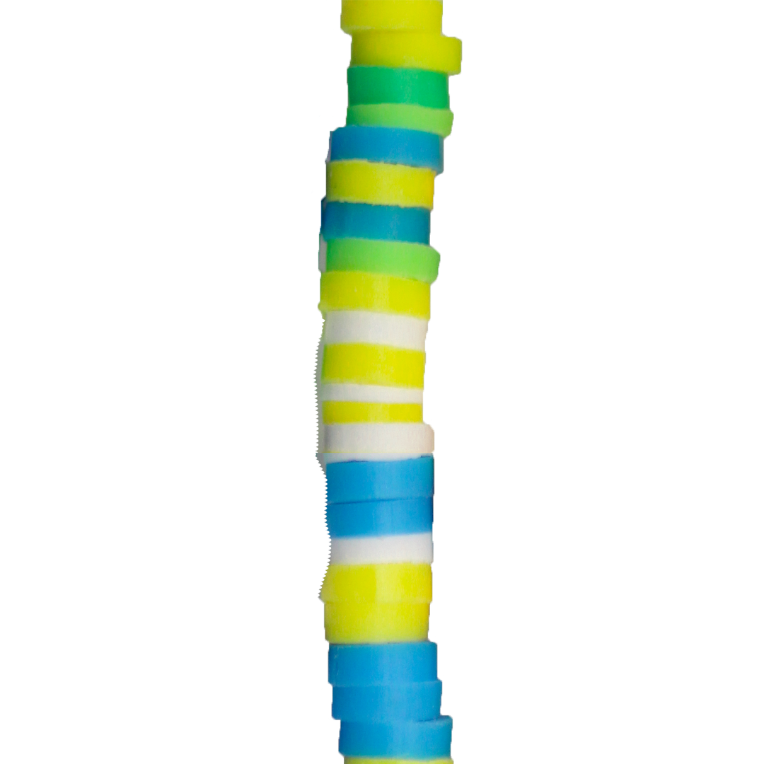 Heishi Beads, Flat Disk Polymer Clay Beads, 4mm, Available in Multiple Colours