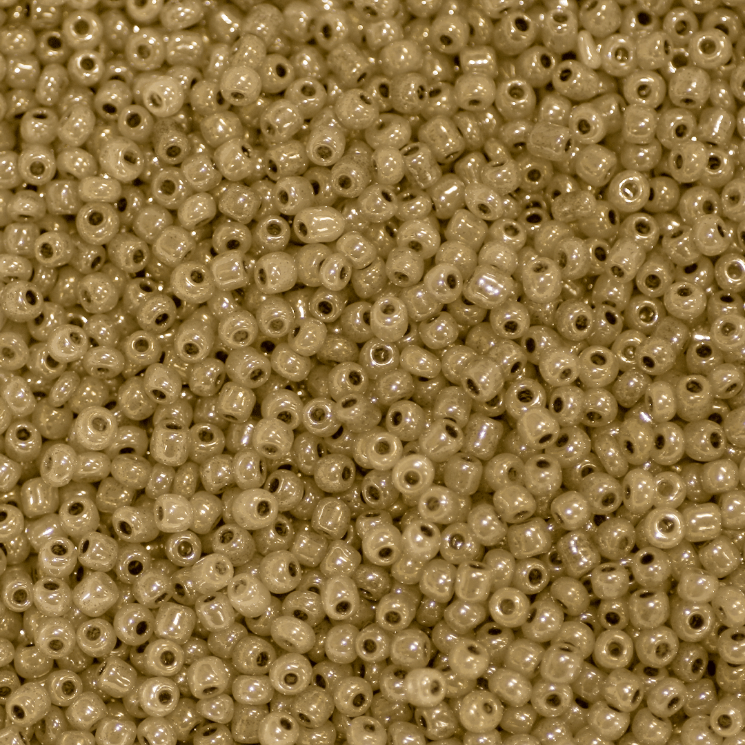 Seed Bead Bulk Bags - 8/0 - Light Gold Opaque - 448g/13,000pcs