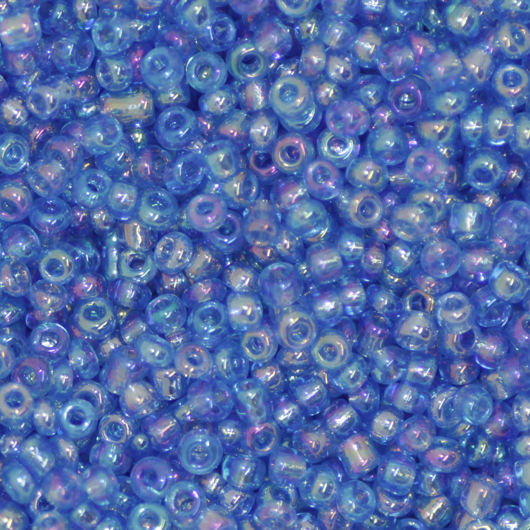 Seed Bead Bulk Bags - 11/0 - Cobalt Blue Luster - Approx 448g/40,000pcs