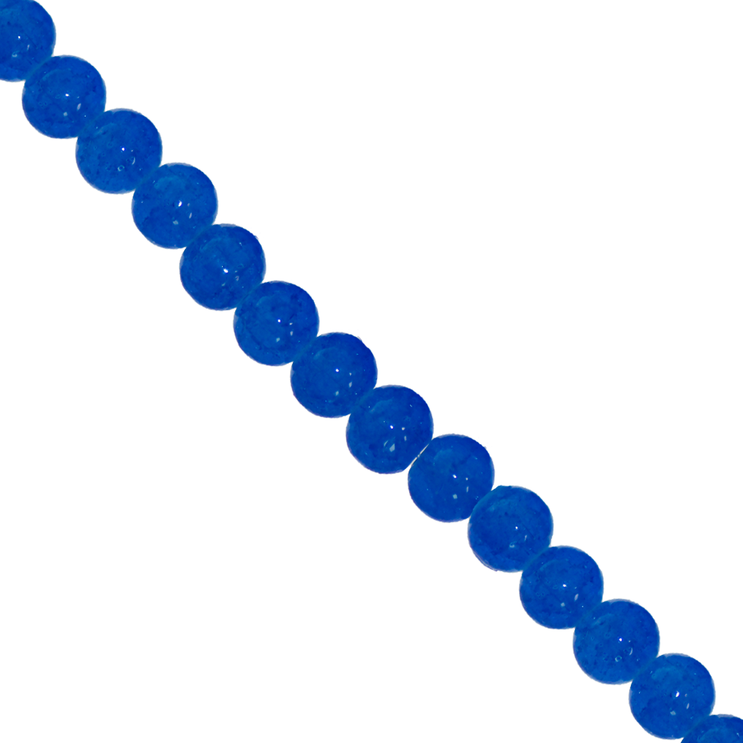 Marble Style Glass Beads, Cracked, 8mm, Approx 95 pcs per strand, Available in Multiple Colours