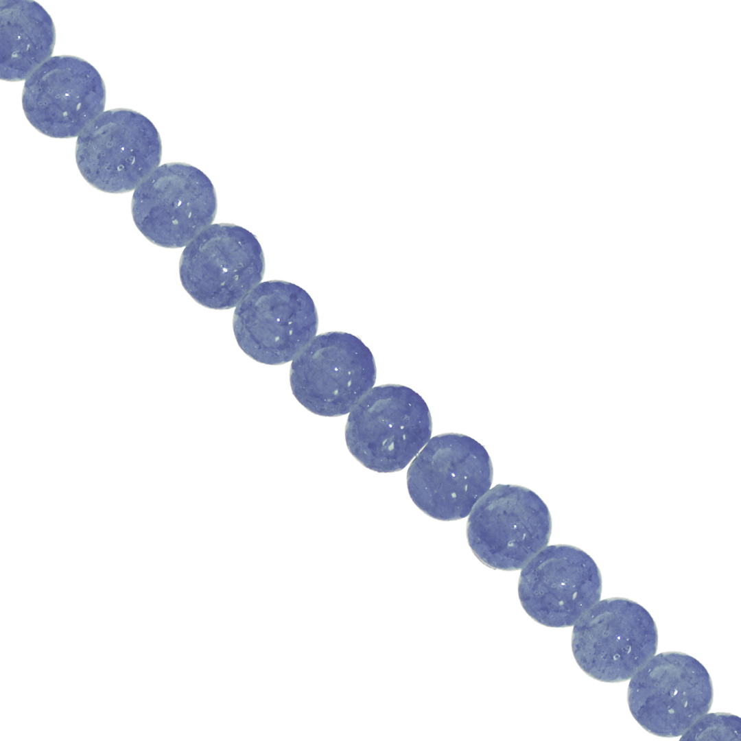 Marble Style Glass Beads, Cracked, 8mm, Approx 95 pcs per strand, Available in Multiple Colours