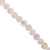 Cracked Glass Beads, Splatter Paint Design, 10mm, Approx 70 pcs per strand, Available in Multiple Colours