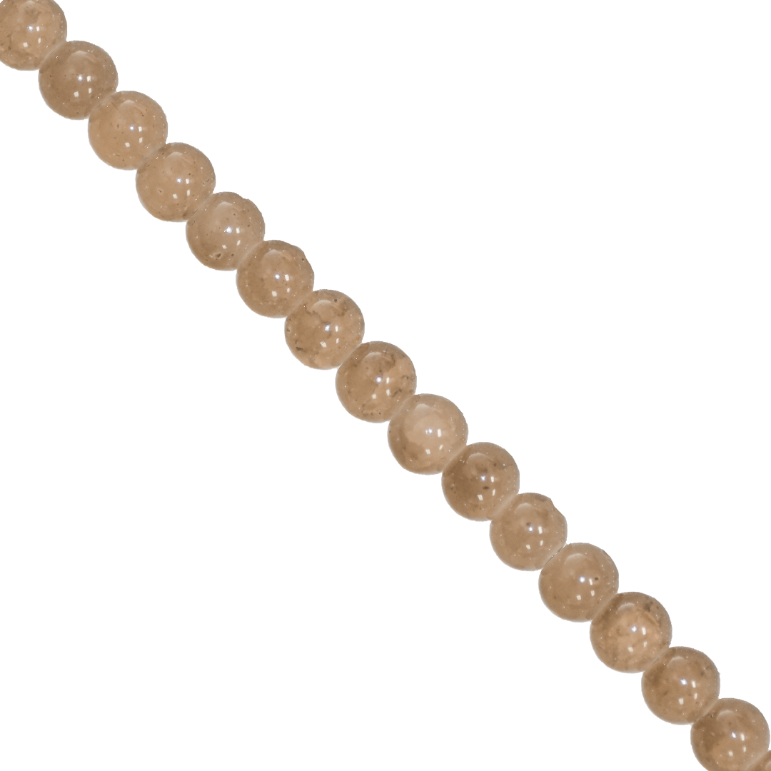 Glass Beads, Cracked, 6mm, Approx 140 pcs per strand, Available in Multiple Colours